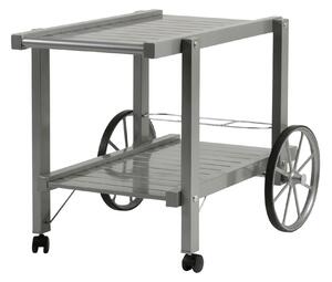 Fri Form - Vagn Aluminium Grå - Serveringsvagnar - Elsa Stackelberg - Metall