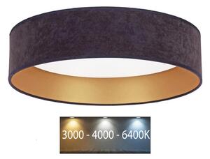 Brilagi - LED Taklampa VELVET LED/24W/230V 3000/4000/6400K grå/guld