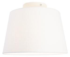 Modern taklampa med vit skugga 25 cm - Combi