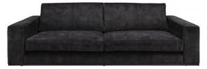 SENNA Sofa 3-sits - Velvet Dark Grey 285cm