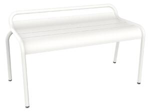 Fermob - Luxembourg Compact Bench - Cotton White - Trädgårdsbänkar - Frédéric Sofia - Vit