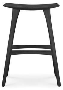 Ethnicraft - Osso Bar Stool Black Oak - Barstolar - Alain Van Havre - Svart - Trä