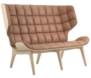 MAMMOTH Sofa - Leather: Frame-Natural/Leather: Vintage Leather, Camel 21004