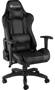 Tectake 403209 premium gamingstol twink - svart
