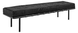 Bench 163cm – Mountain Black Leather