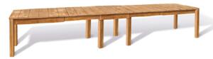 OXNÖ Extendable Dining Table XL 300/380/460x100cm - Teak