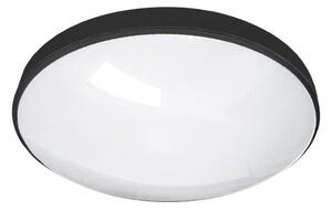 LED taklampa för badrum CIRCLE LED/24W/230V 4000K diameter 37 cm IP44 svart