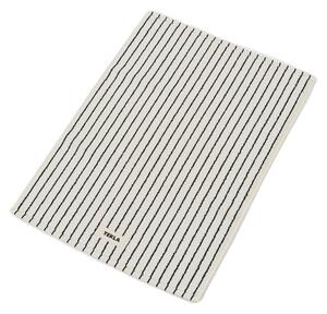 Tekla - Bath Mat 70x50, Racing Green Stripes - Grön,Vit