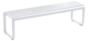 Fermob - Bellevie Bench Cotton White - Trädgårdsbänkar - Pagnon & Pelhaître - Vit - Metall