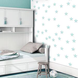 Tapet - Stars - Aquamarine - 50x1000