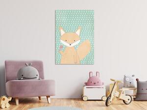 Tavla - Little Fox (1 Part) Vertical - Premium print 20x30