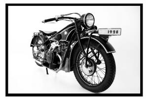 MOTORCYCLE 1928 - Tavla utan passpartou 50 x 70 cm