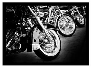 MOTORCYCLES - Tavla utan passpartou 50 70 cm