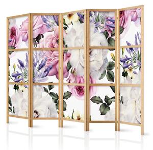 Japansk rumsavdelare - Floral Glade II - 225x172
