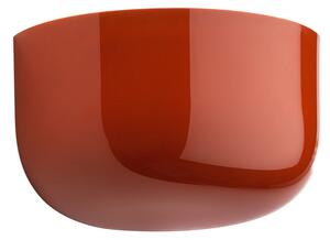 Flos - Bellhop Wall Up - Brick Red - Vägglampor - Edward Barber,Jay Osgerby - Röd