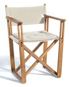 KRYSS Chair - Teak / Beige Papyrus