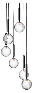 Nuura - Miira 6 Rock Grey/Optic Clear - Klusterlampor - Sofie Refer - Grå