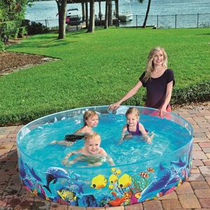 Trädgårdspool Fill &#039;n Fun Odyssey Pool 183 x 38 cm BESTWAY