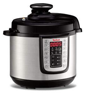 Tefal - Multifunktionell elektrisk tryckkokare ALL IN ONE POT 1100W/230V krom/svart