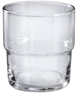 Pasabahçe Dricksglas Hill stapelbar; 20cl, 6.5x9.3 cm (ØxH); Transparent; 6 Styck / Förpackning