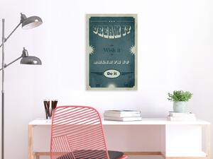 Tavla - Do It (1 Part) Vertical - Premium print 60x90