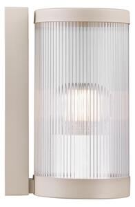 Nordlux - Vägglampa för utomhusbruk COUPAR 1xE27/25W/230V IP54 beige