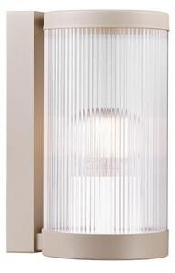 Nordlux - Vägglampa för utomhusbruk COUPAR 1xE27/25W/230V IP54 beige