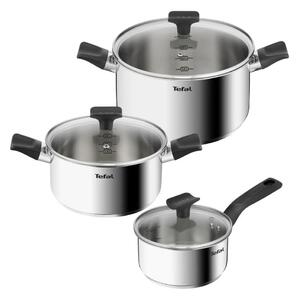 Tefal - Set med grytor 6 delar DELICIOUS rostfri