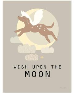 WISH UPON THE MOON Poster 30x40 cm