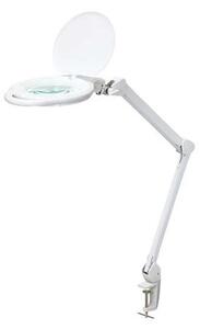 LED Dimbar bordslampa med förstoringsglas LED/10W/230V vit