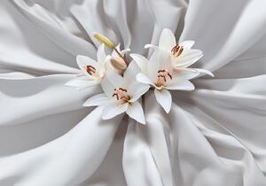 Fototapet - Sensual Lilies - Självhäftande 98x70