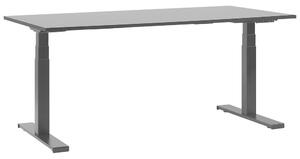 Skrivbord elektriskt justerbart 180 x 80 cm svart DESTIN II Beliani
