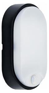 LED taklampa för utomhusbruk med sensor LED/14W/230V IP54 svart