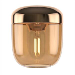 Acorn Taklampa 14 cm ⌀ - Amber brass