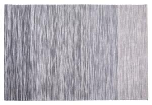 Matta kort lugg 140 x 200 cm grå KAPAKLI Beliani