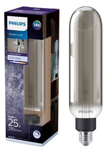 Dimbar LED-lampa SMOKY VINTAGE Philips T65 E27/6,5W/230V 4000K