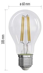 KIT 3x LED glödlampa FILAMENT A60 E27/3,8W/230V 4000K Energiklass A