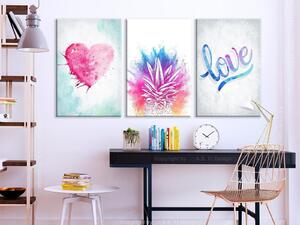 Tavla - Tropical Dust (3 Parts) - Premium print 120x60