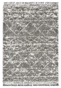 Berbermatta långhårig PP grå och beige 80x150 cm