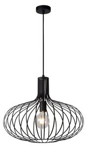 Lucide 78374/50/30 - Hängande lampa MANUELA 1xE27/60W/230V svart 50 cm