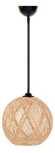 Takkkrona på ett snöre JUTE 1xE27/60W/230V beige