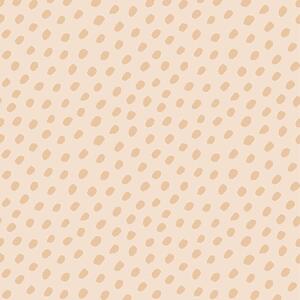 Hand Dots Coral Coral Non Woven / Easy Up-Tapet