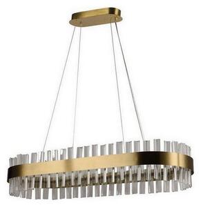 LED Ljusreglerad kristall ljuskrona på snöre LED/45W/230V + fjärrkontroll