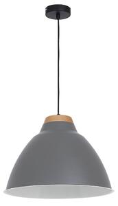 Hängande lampa SKAL 1xE27/60W grå