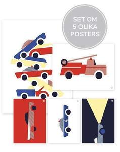 Cars Posters - Set Om 5