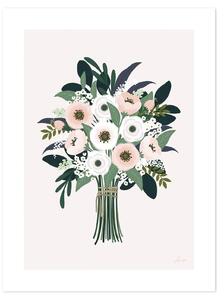 Nice Bouquet Poster - 30x40 cm