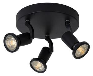 Lucide 11903/15/30 - LED spotlight JASTER-LED 3xGU10/5W/230V svart