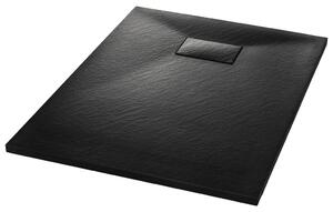 Duschkar SMC svart 100x70 cm