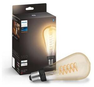 LED Ljusreglerad glödlampa Philips Hue WHITE FILAMENT ST72 E27/7W/230V 2100K