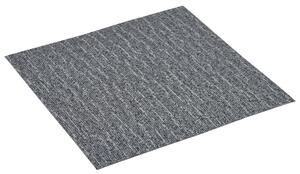 Självhäftande golvplankor 5,11 m² PVC grå